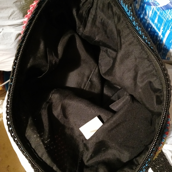 🚜🏩HANDMADE CROCHET BOHO BAG🥀🏡12"×10"x24" STRAP CROSSBODY. ♥️ - Picture 15 of 16